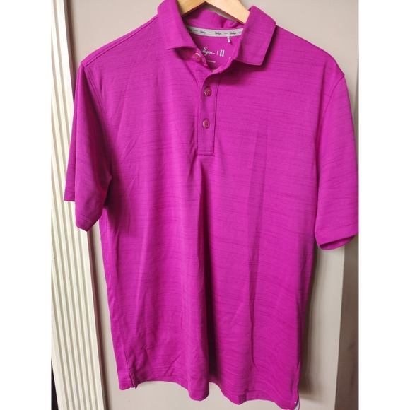 Walter Hagen Golf Polo Shirt Men's Sz S  Polo USA Purple New NWT Golf Tennis - Picture 9 of 9